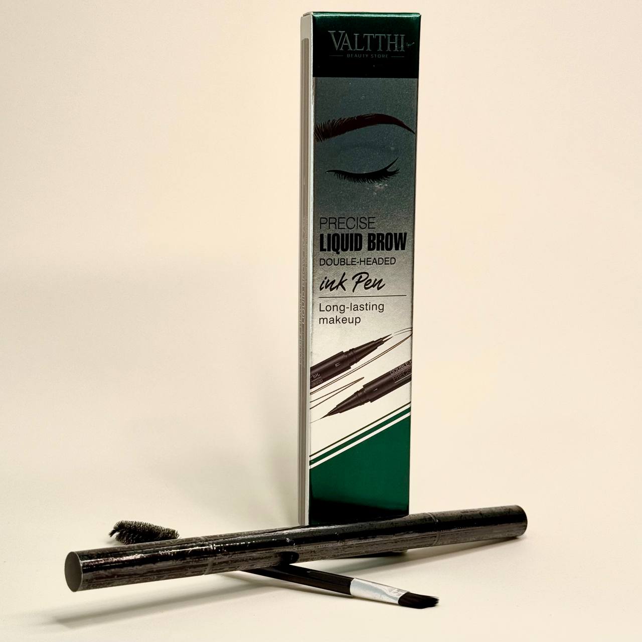 Precise Liquid Brow Ink Pen - Double-Headed Design for Precision & Long-Lasting Makeup