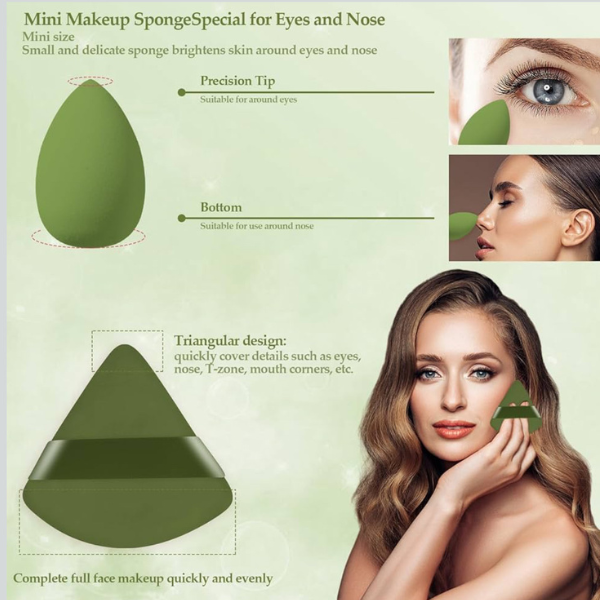 Set de esponjas para maquillaje