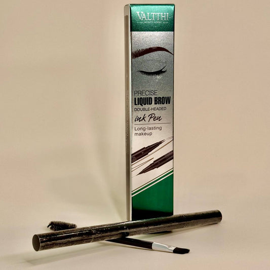 Precise Liquid Brow Ink Pen - Double-Headed Design for Precision & Long-Lasting Makeup