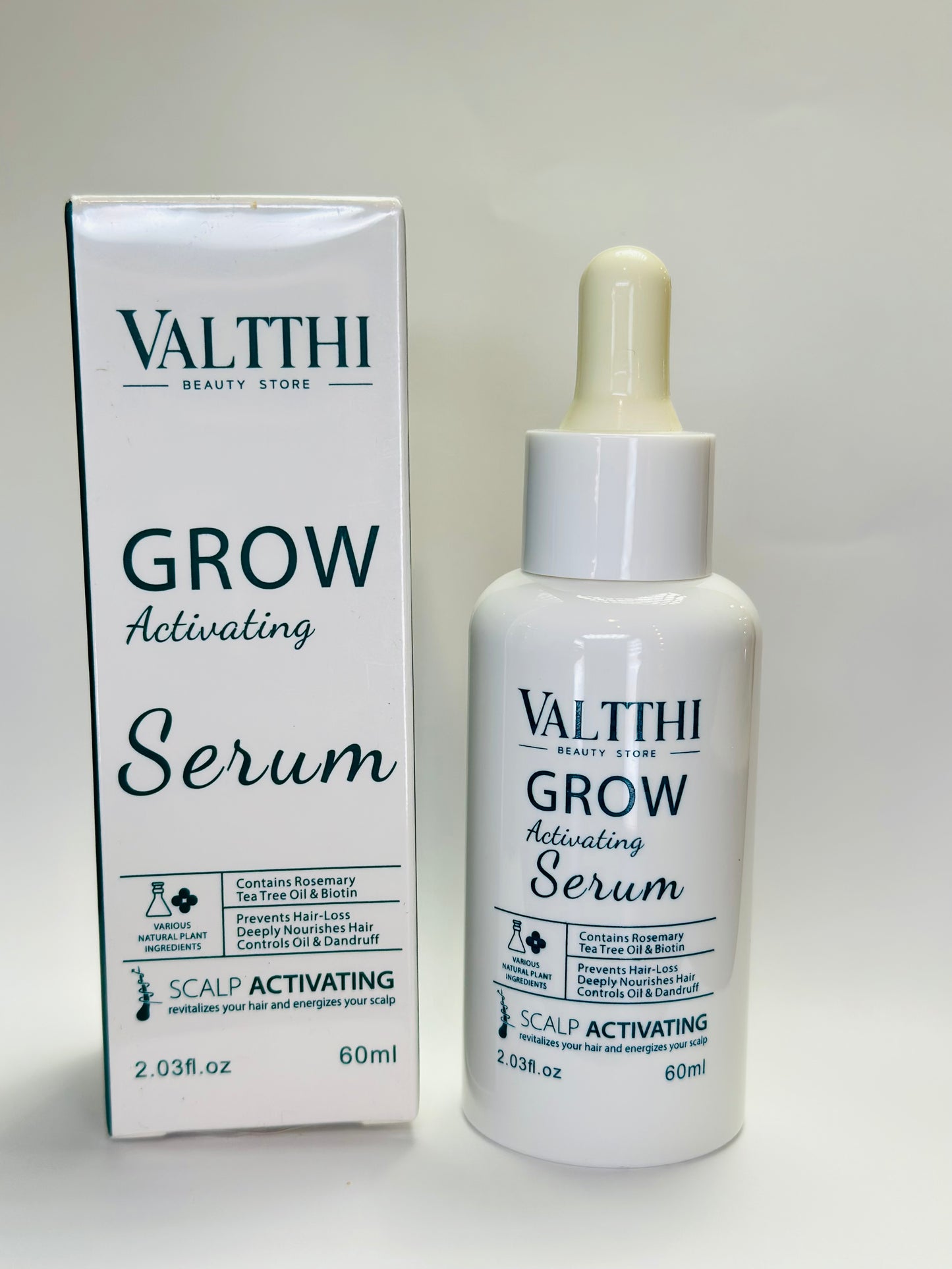 Serum activador Valtthi, anti-caspa