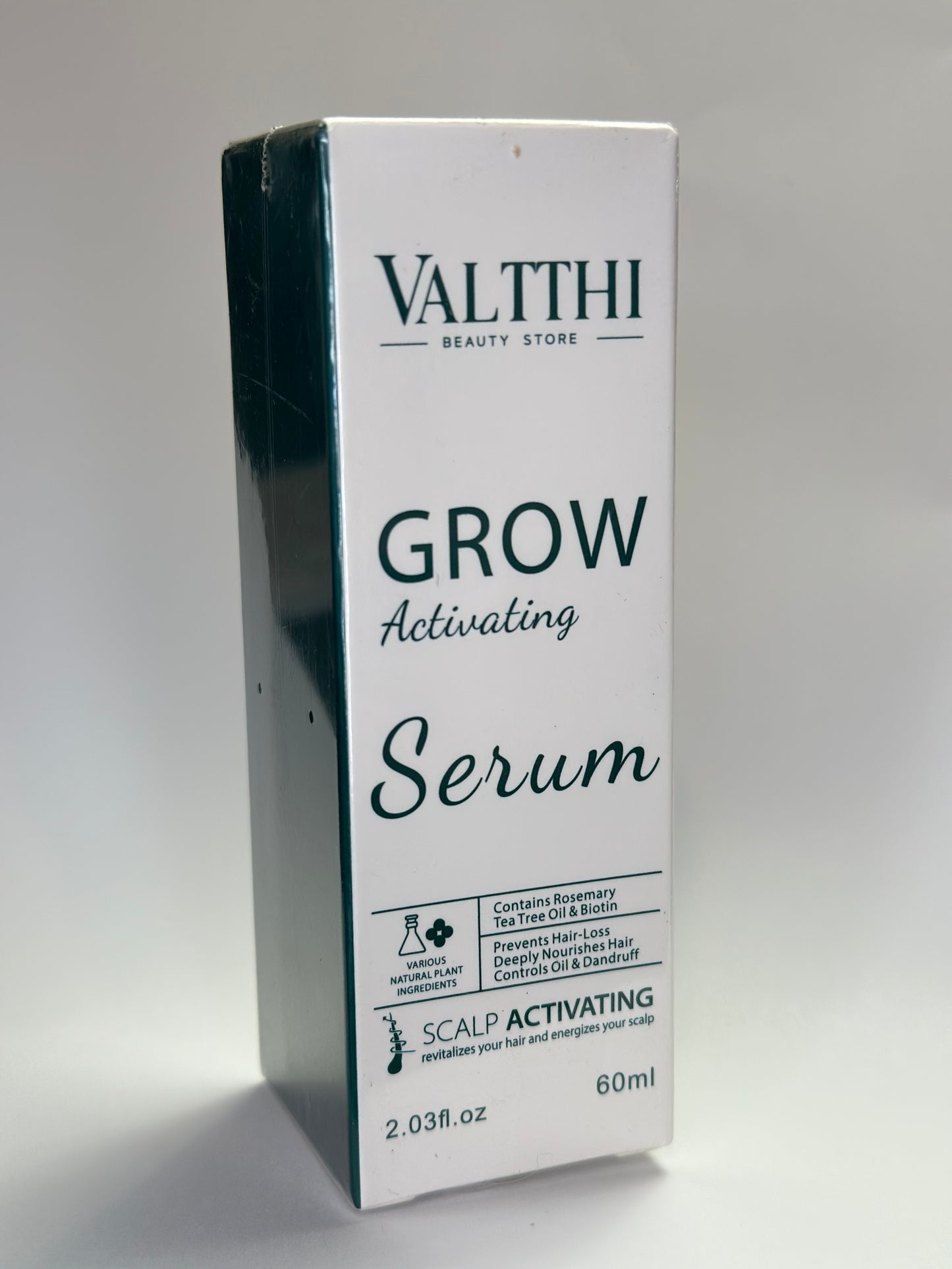 Serum activador Valtthi, anti-caspa