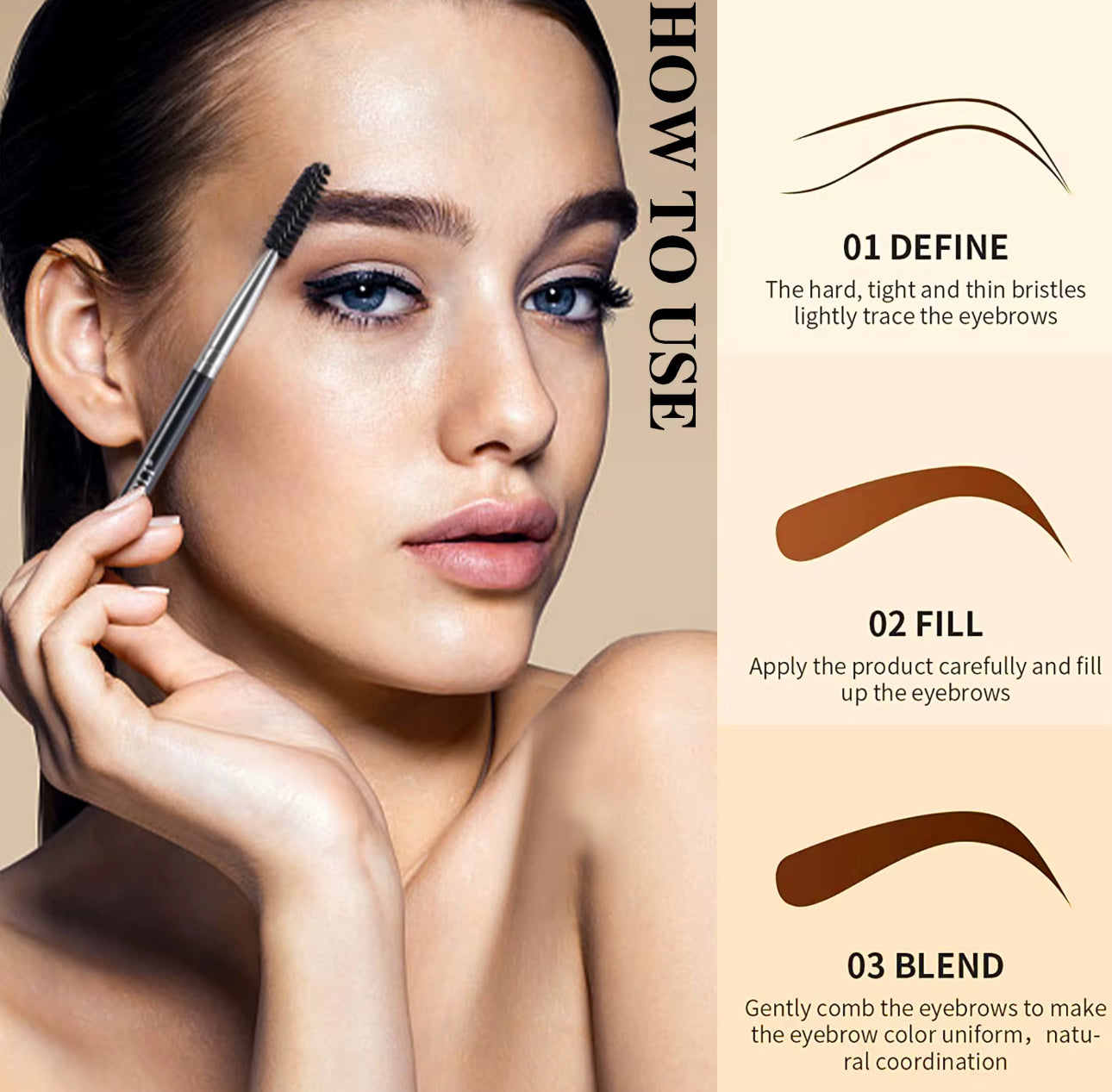 Brocha para Cejas
